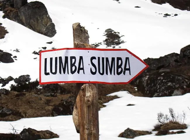 Lumba Sumba Pass Trek 20 Days