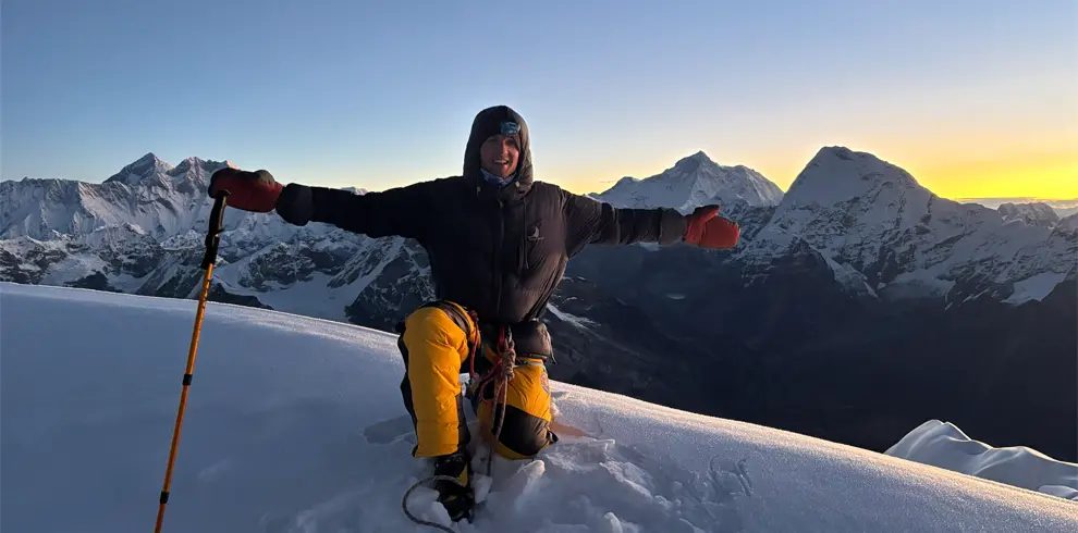 Mera peak climbing from Khare