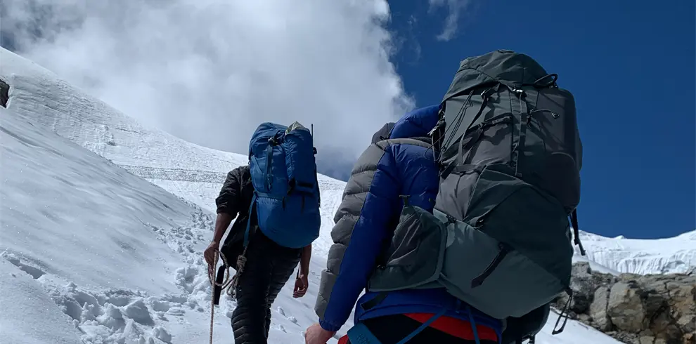 Mera peak climbing from Khare